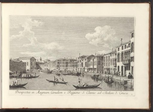 View of the Canal Grande in Venice