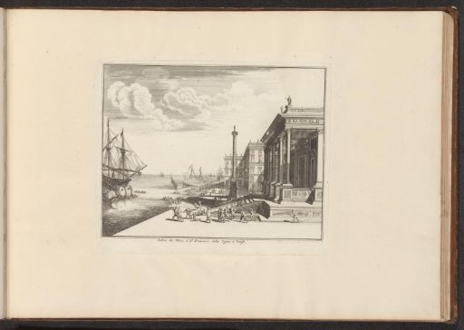View of the Palazzo del Nunzio Ponteficio in Venice
