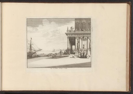View of the Palazzo Colinga in Venice
