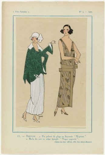 Very Parisian, 1923, No. 5: 11.- NEPTUNE...