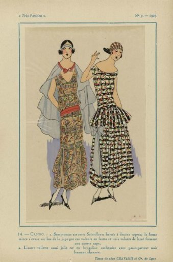 Very Parisian, 1923, No. 7: 14. - CASINO. / 1. Sumptuous is this Sparkling...