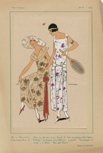 Very Parisian, 1923, No. 8: 18.- PALLANZA. - For the last days...