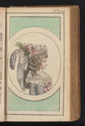Journal of Luxury and Fashion 1786, Volume I, Plate 23