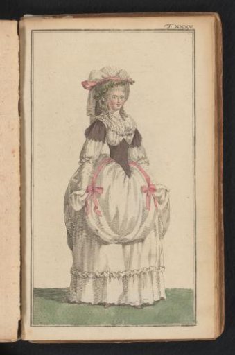 Journal of Luxury and Fashion 1786, Volume I, Plate 35
