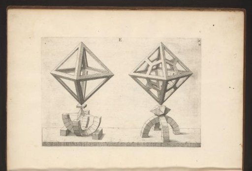 Two polyhedra with an octahedron as a starting point