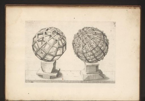 Two polyhedra with a sphere as starting point