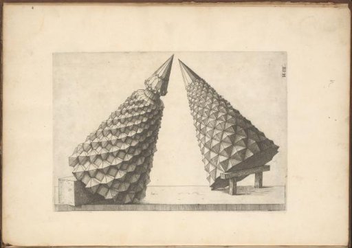 Two polyhedra with a cone as starting point