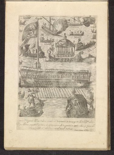 Bucintoro and other ships in Venice