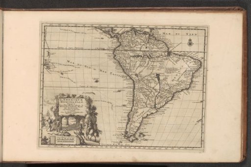 Map of South America