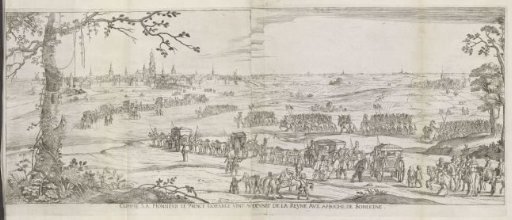 Frederick Henry meets Maria de' Medici outside 's-Hertogenbosch, 1638