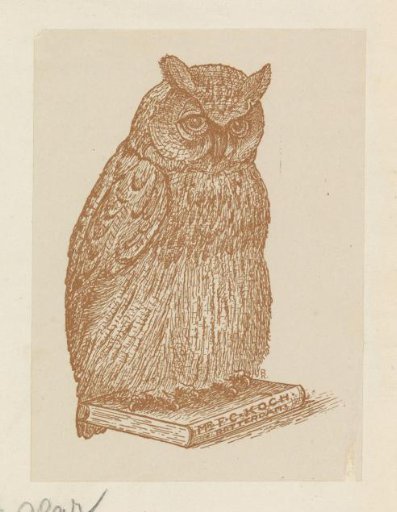 Ex libris of Ferdinand Casper Koch