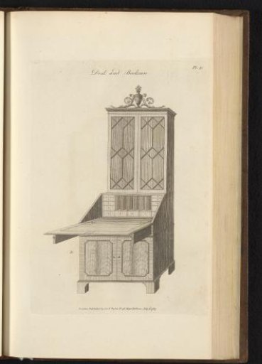 Secretary with bookcase