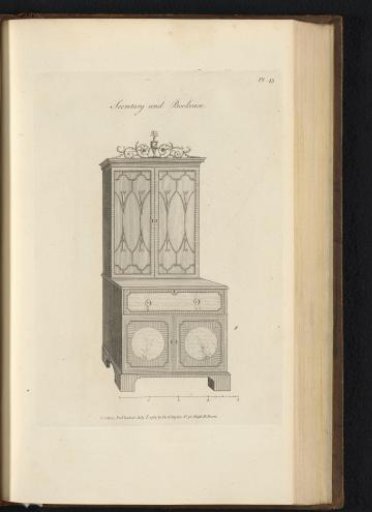 Secretary with bookcase
