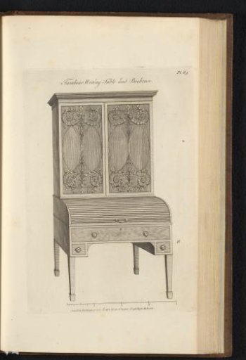Writing Table and Bookcase