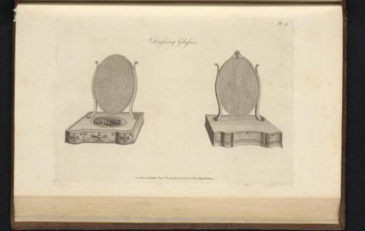 Two Mirrors for Dressing Tables
