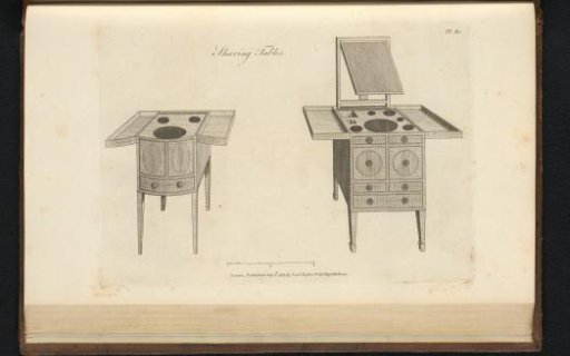 Two dressing tables