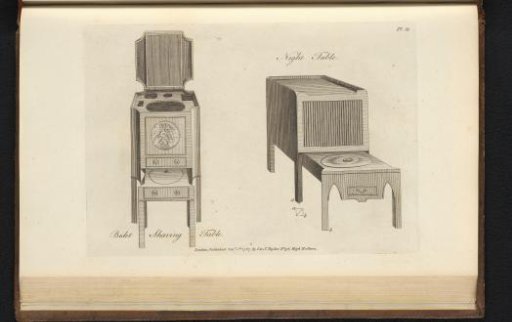 Dressing table and nightstand
