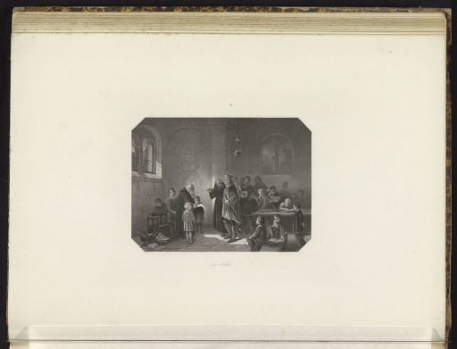 Charlemagne Visits the St. Martin's School in Utrecht, 790