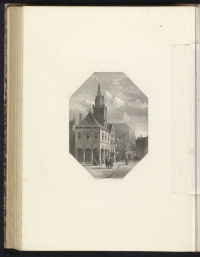 Old Town Hall of Amsterdam, ca. 1450