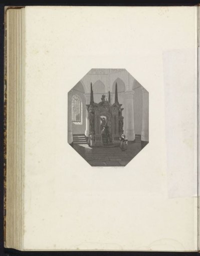The funeral monument of Prince William in Delft, ca. 1625