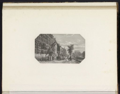 Schuttersdoelen in Amsterdam, ca. 1650