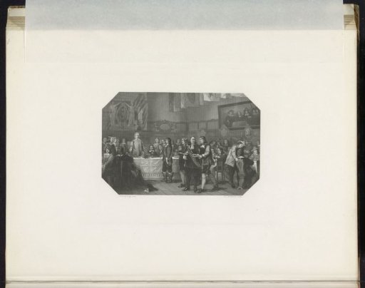 Celebration of the Guild of Saint Luke in Amsterdam, 1653