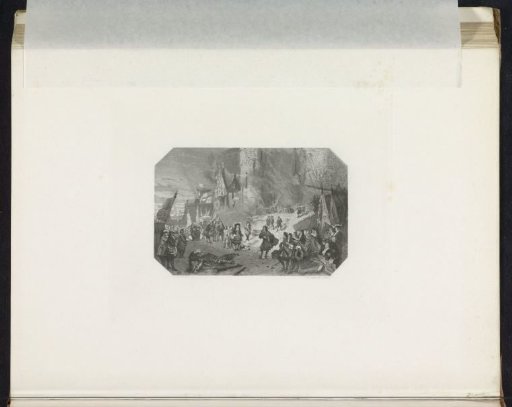 Menno van Coehoorn and Louis XIV after the loss of Namur, 1692