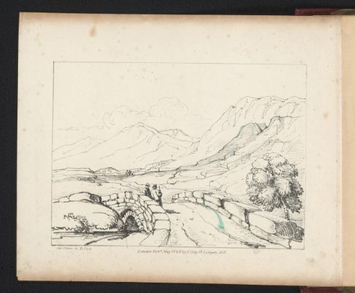 Landscape with a bridge near Harlech