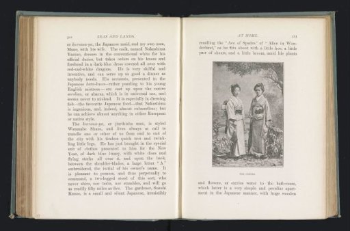 Portrait of two unknown Japanese women in traditional dress