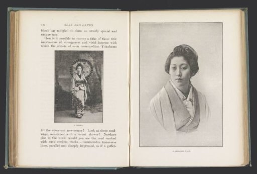 Portrait of a Japanese woman