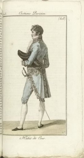 Journal des Dames et des Modes, Costume Parisien, 1805, An 13 (618) Court Dress.