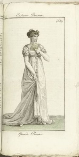 Journal des Dames et des Modes, Parisian Costume, 1805, Year 13 (631) Grand Ornament