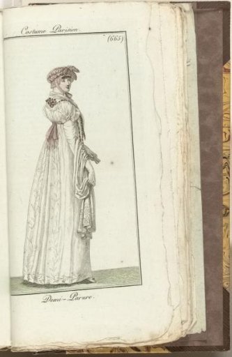 Journal des Dames et des Modes, Parisian Costume, 1805, Year 13 (665) Demi-Parure