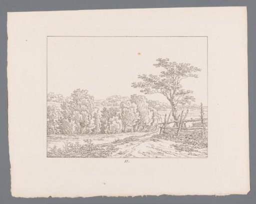Landscape with trees