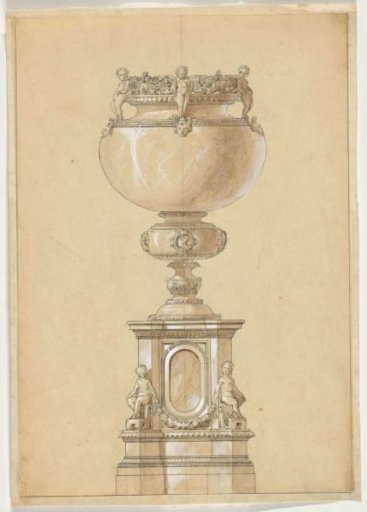 Vase on a base