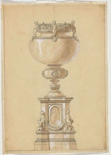 Vase on a base