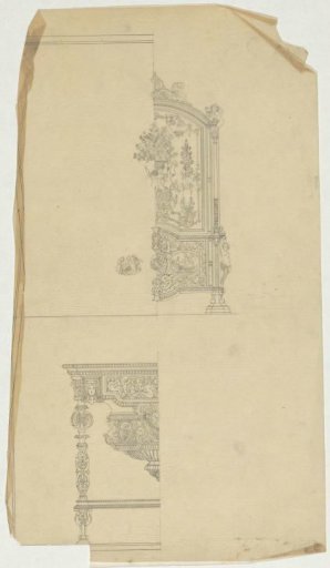 Fire screen and table