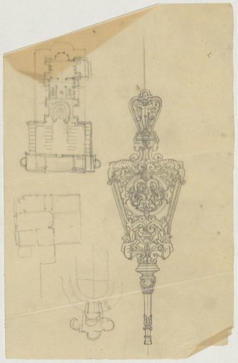 Bellows and architectural plan