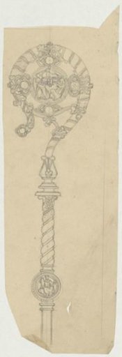 Finial for a staff