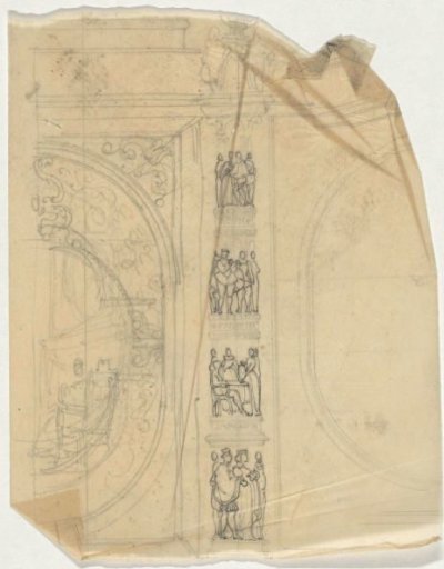 Part of a façade