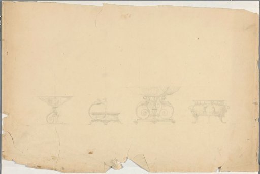 Two coupes and two salt cellars