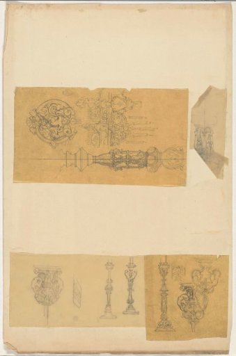 Designs for various bronze objects