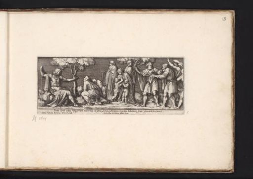 Giovanni de' Medici Receives Refugees from Prato