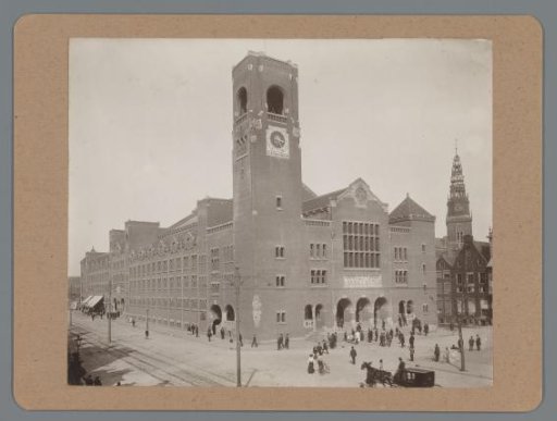 Exterior view of the Beurs van Berlage in Amsterdam