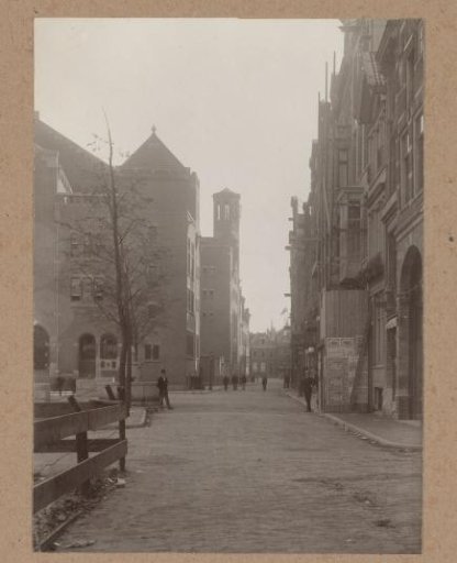 View of the Beursstraat from the Beursplein, Amsterdam