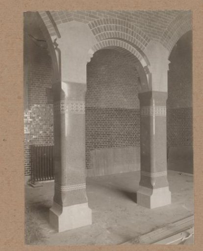 Columns in the Stock Exchange of Berlage in Amsterdam