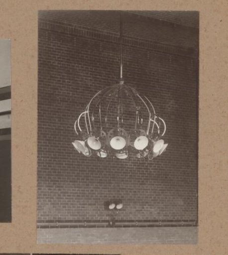 Ceiling Lamp in the Stock Exchange of Berlage in Amsterdam