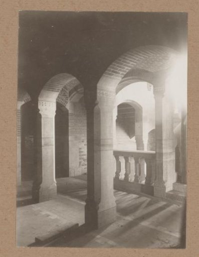 Columns in the Stock Exchange of Berlage in Amsterdam