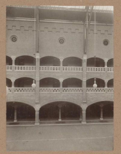 Goods Exchange Hall in the Stock Exchange of Berlage in Amsterdam