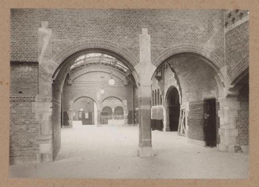 Passage to the Grain Exchange and the Stock Exchange in the Berlage Stock Exchange, Amsterdam